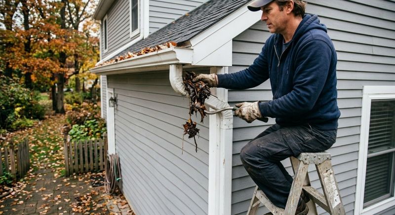 Gutter Downspout Unclogging in Long Island, NY