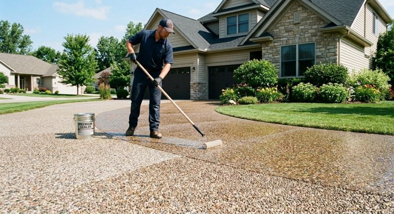 Concrete Driveway Sealing in Bellevue, WA