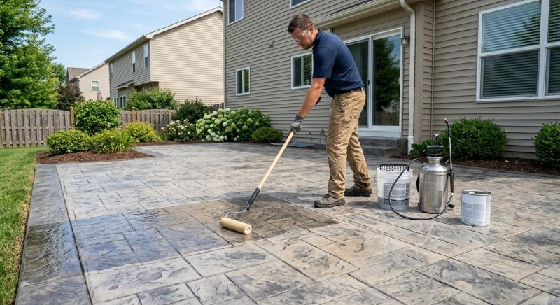 Concrete Walkway Sealing in Puyallup, WA