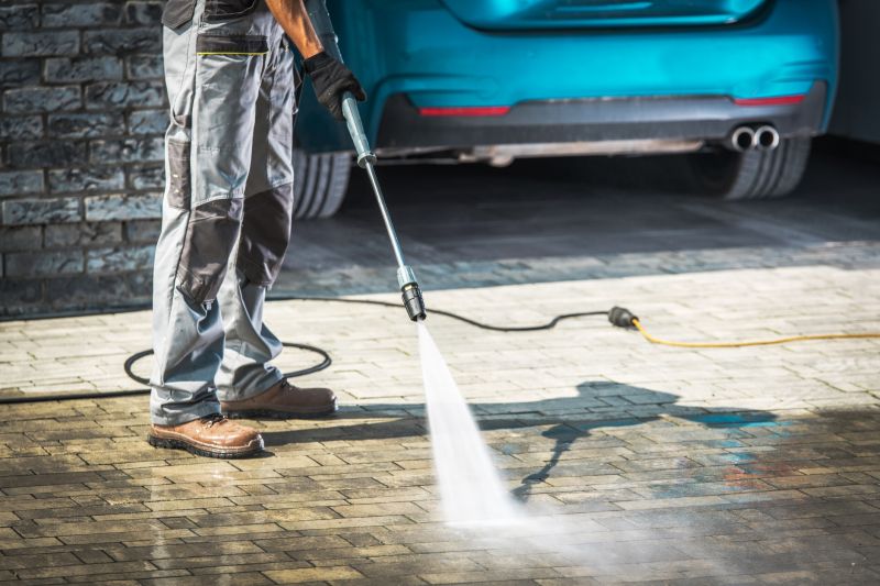 Pavement Power Washing detail