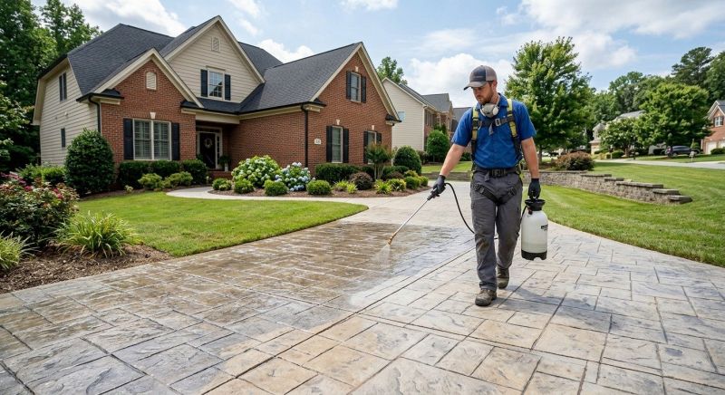 Porch Concrete Sealing in Bellevue, WA