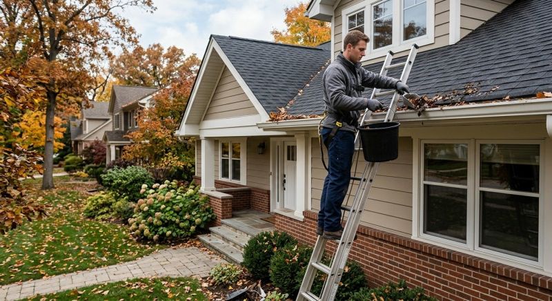 Roof Gutter Cleaning in Fredericksburg, VA