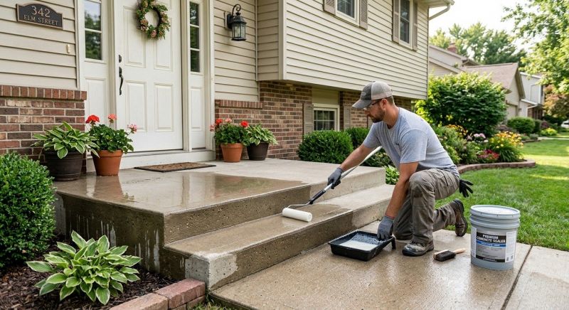Stamped Concrete Sealing in Kitsap County, WA